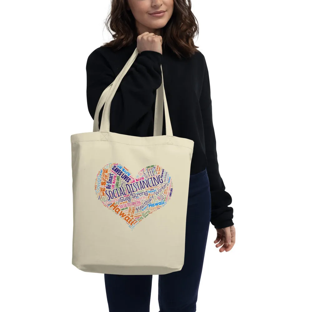 Hawaii - Social Distancing Tote Bag - Eco Friendly