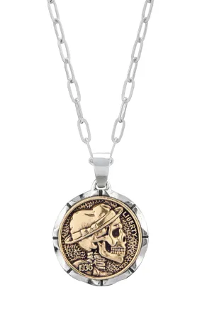 Hobo Nickel Souvenir Necklace