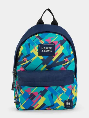 Ivo Retro Pattern Rucksack