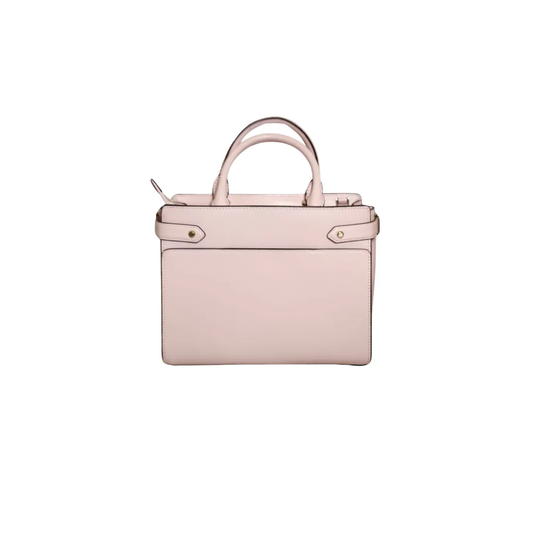 Kate Spade Pink Leather Staci Medium Satchel | Like New |