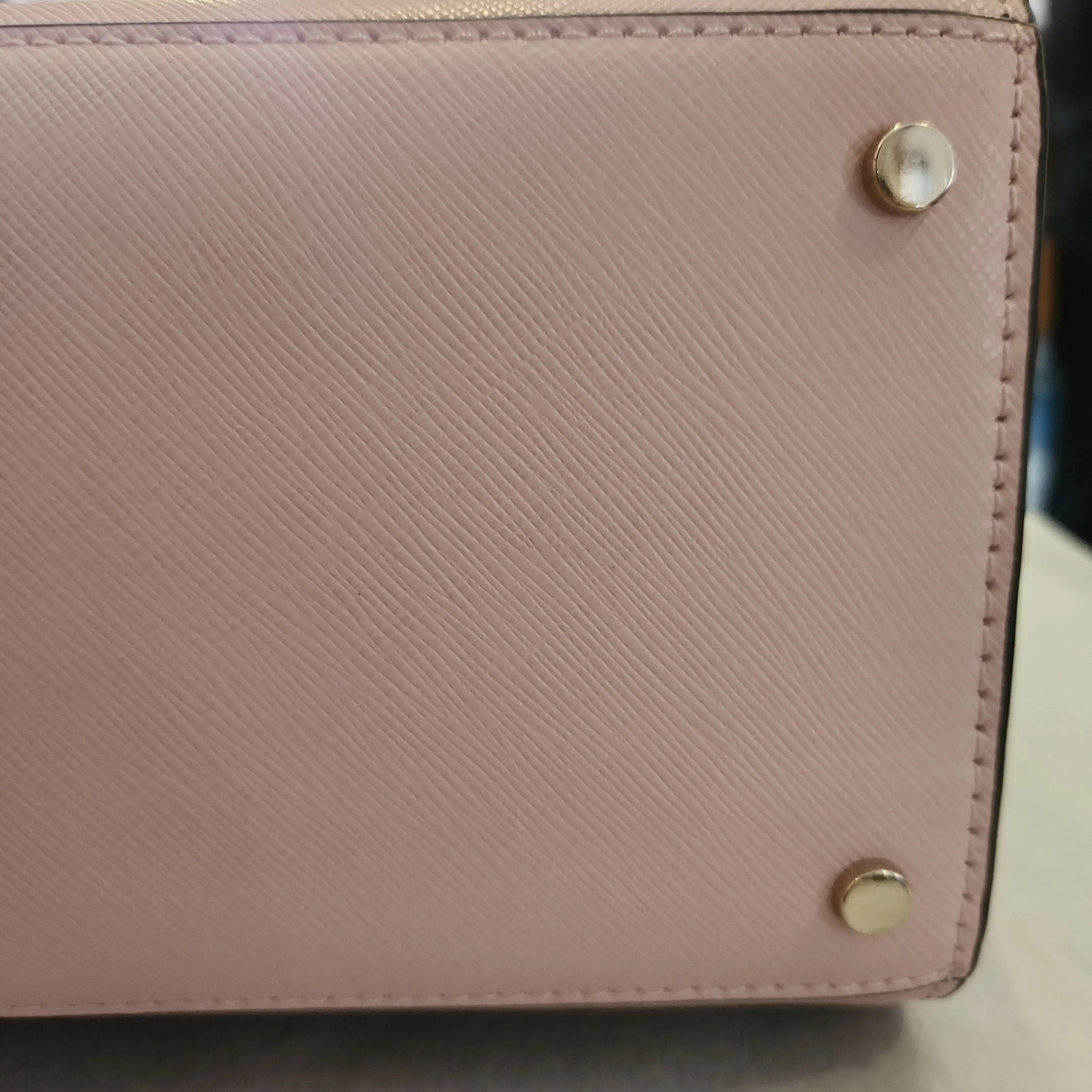 Kate Spade Pink Leather Staci Medium Satchel | Like New |