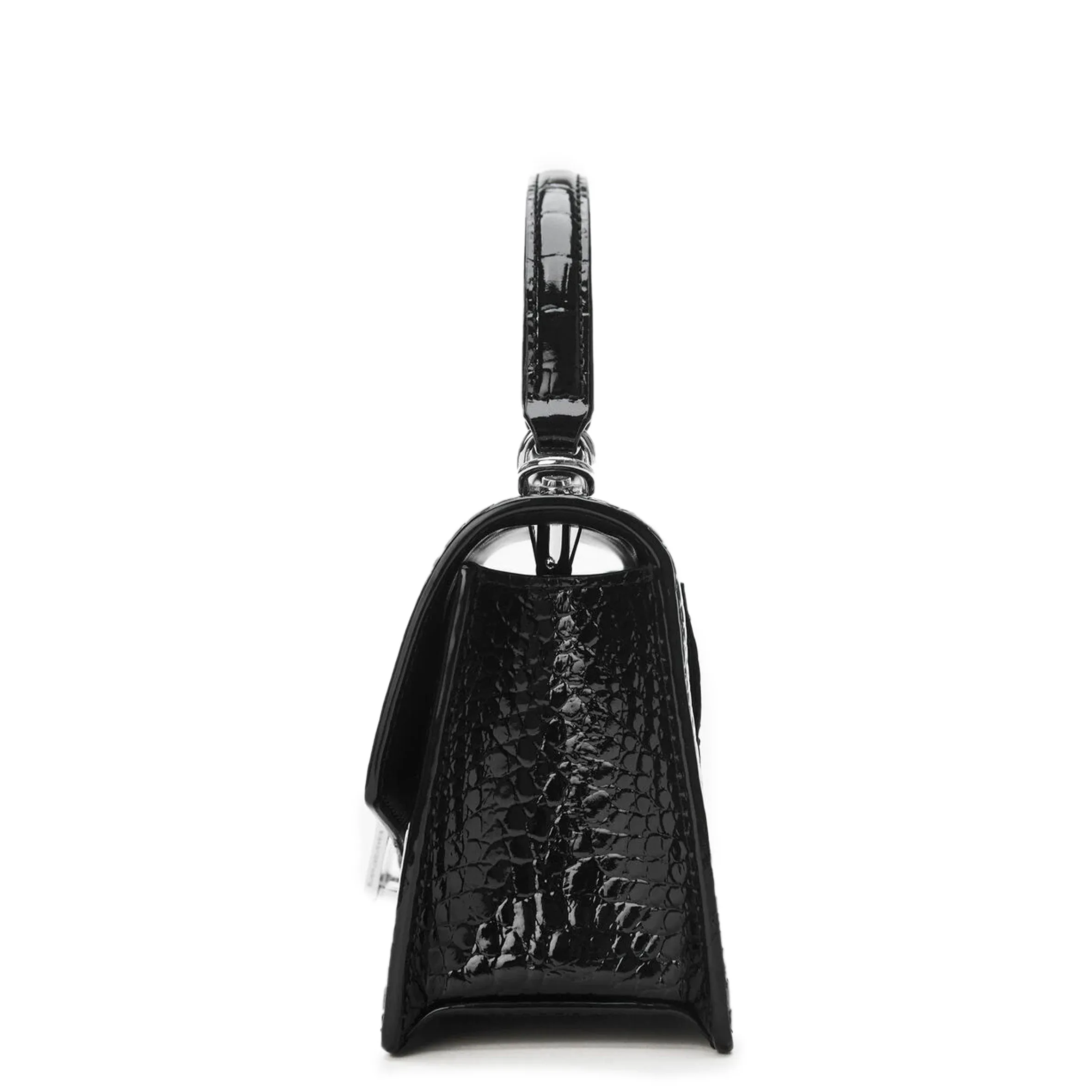 Legacy Mini Satchel/Belt, Black Croc