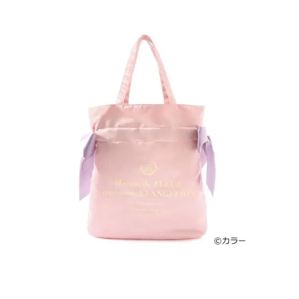 Maison De Fleur x EVANGELION Tote Satin Shoulder Bag