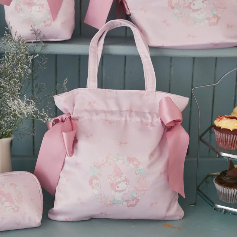 Maison De Fleur x My Melody Tote Bag With Cute Ribbon