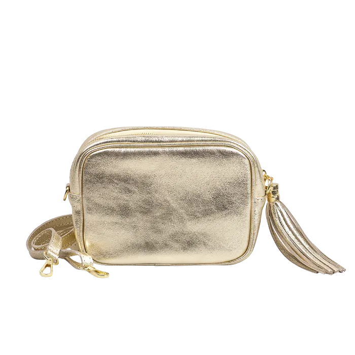 Metallic Crossbody Bag