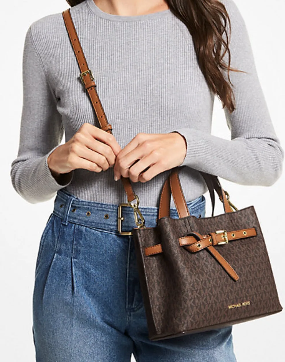 Michael Kors Emilia Small Logo Satchel