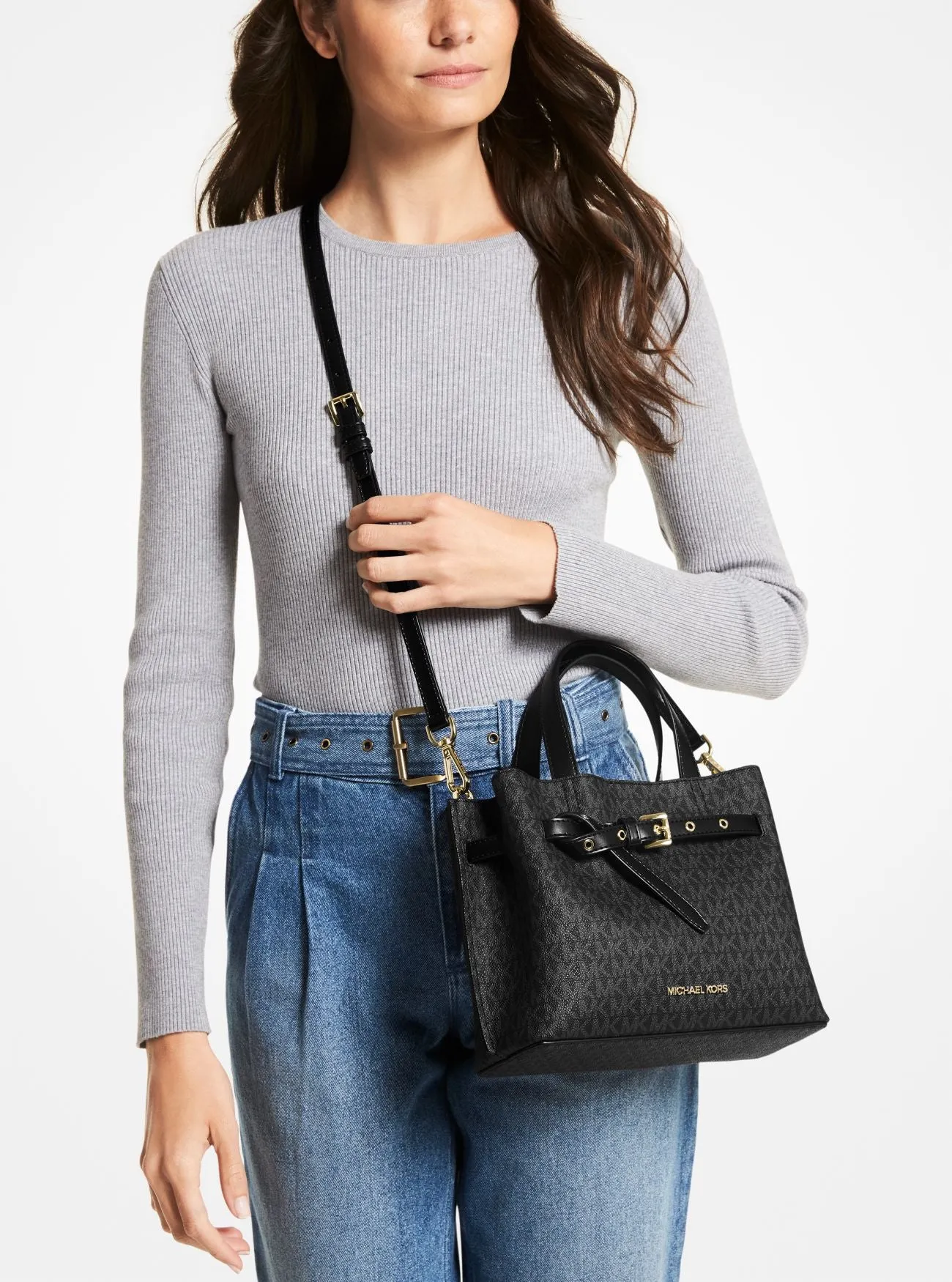 Michael Kors Emilia Small Logo Satchel