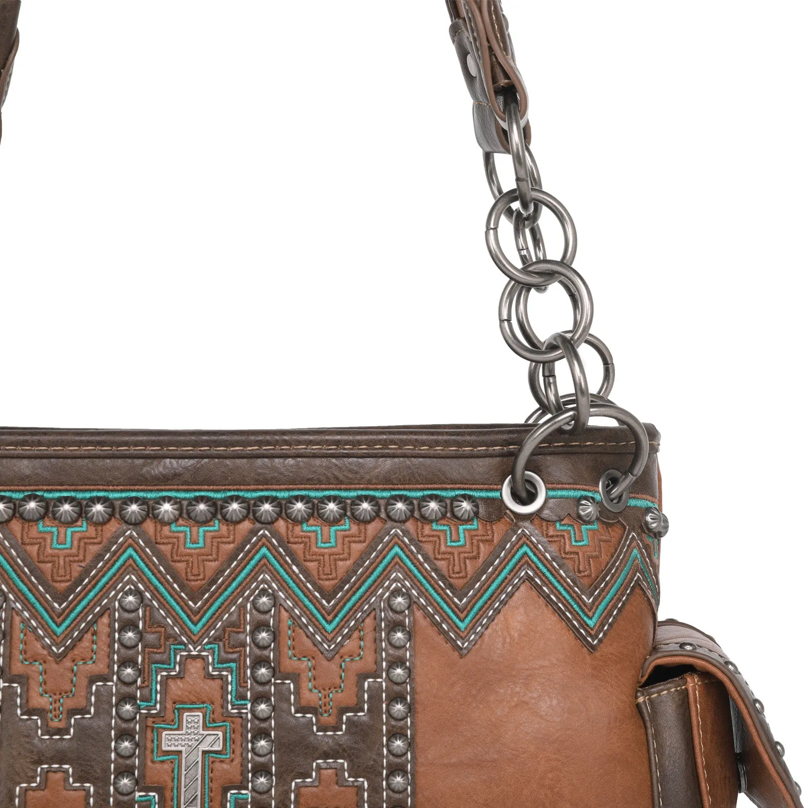 MW1102G-8085 Montana West Spiritual Collection Concealed Carry Satchel