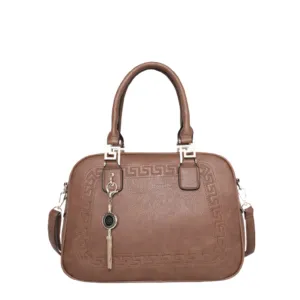 MWC-041 Montana West Basic Satchel/Crossbody - Brown