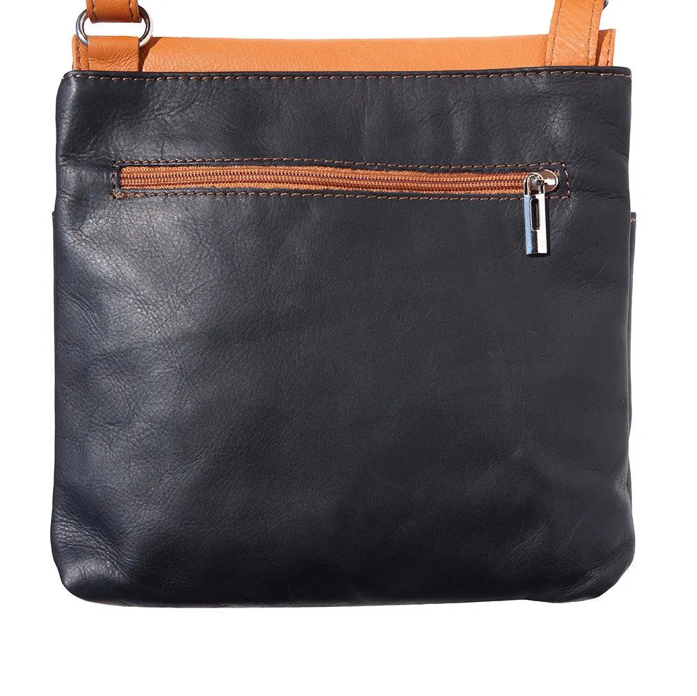 Oriana leather shoulder bag