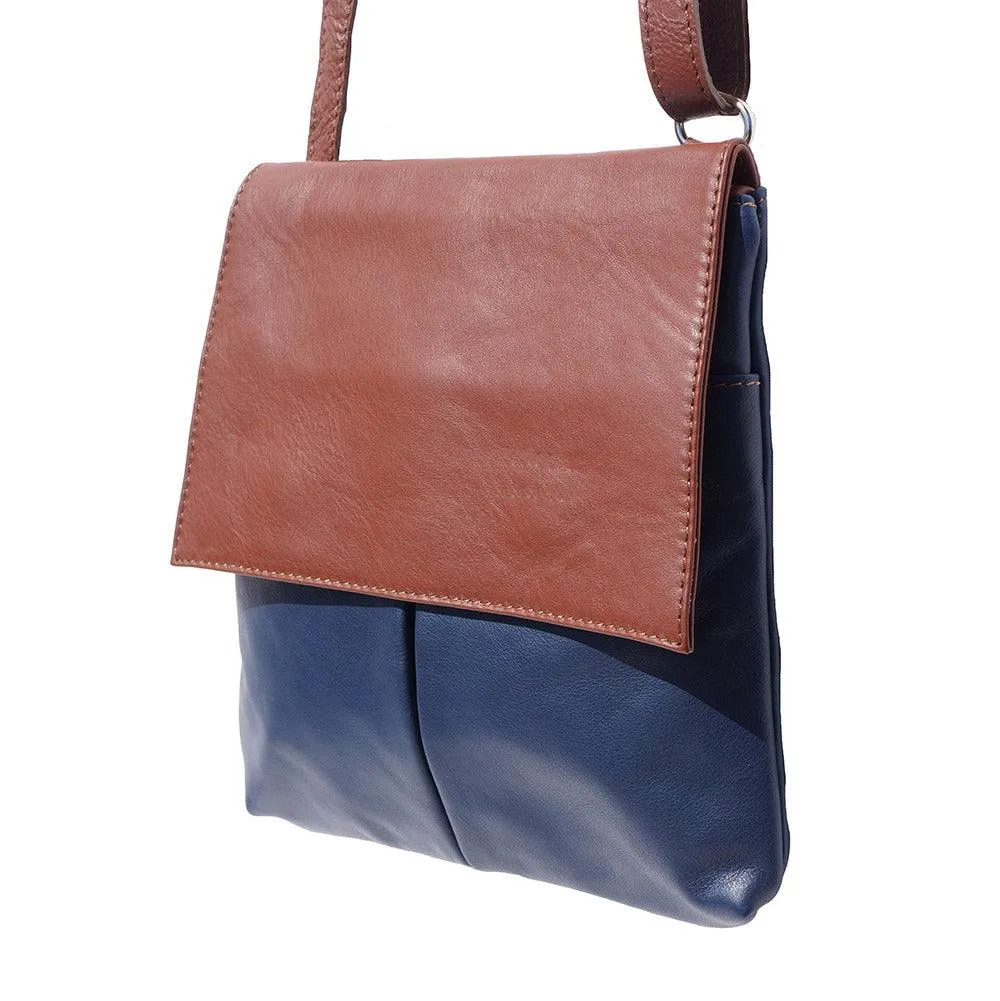 Oriana leather shoulder bag