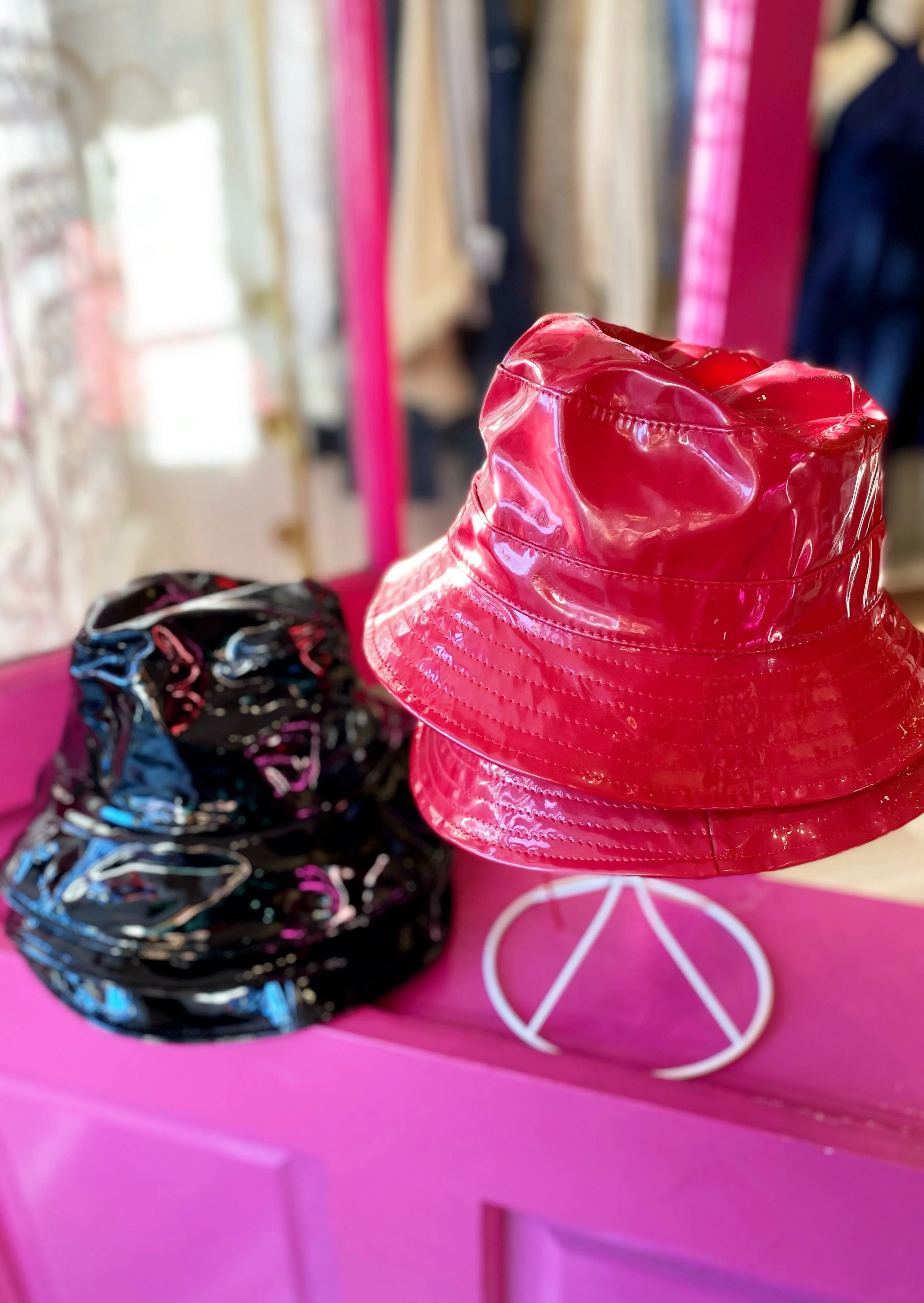 Patent Bucket Hats