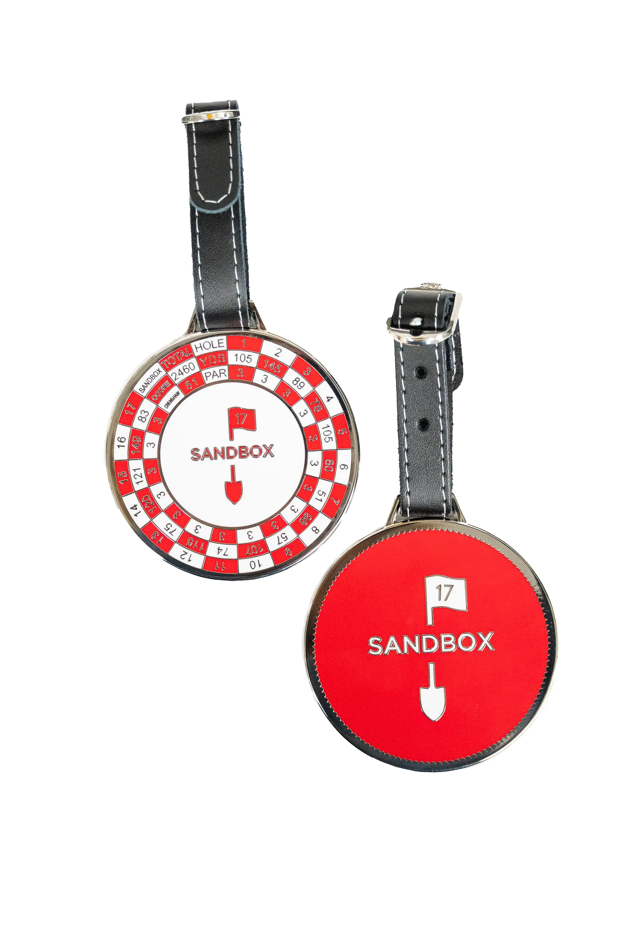 PRG Sandbox Yardage Bag Tag