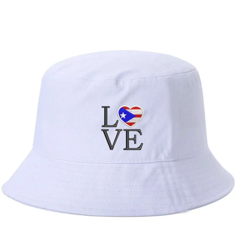 Puerto Rico Love Bucket Hat