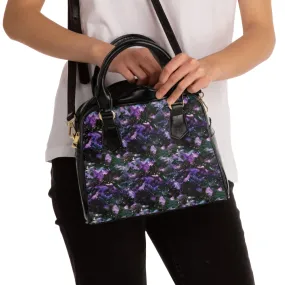 Purple Storm Shoulder Handbag