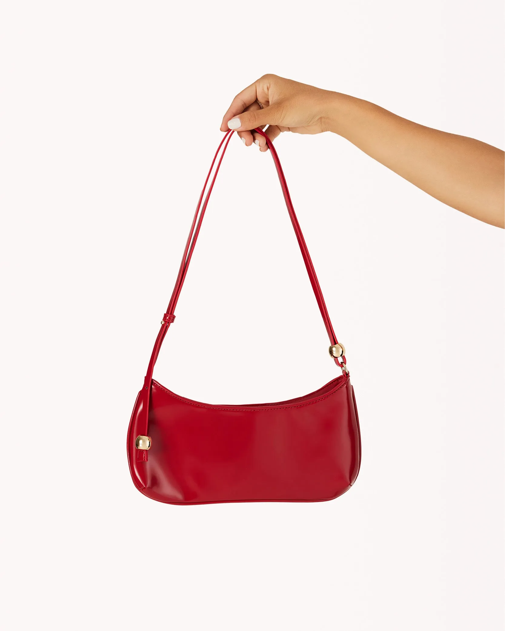 ROSABELLE SHOULDER BAG - STRAWBERRY SHINE