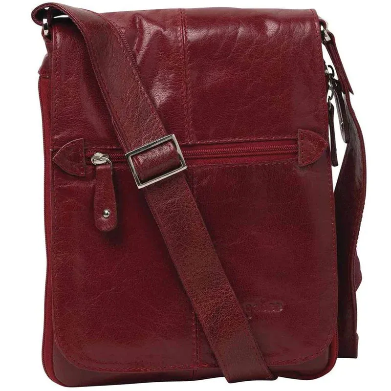 Siricco Italian Leather Alex Mini Crossbody Satchel 44528