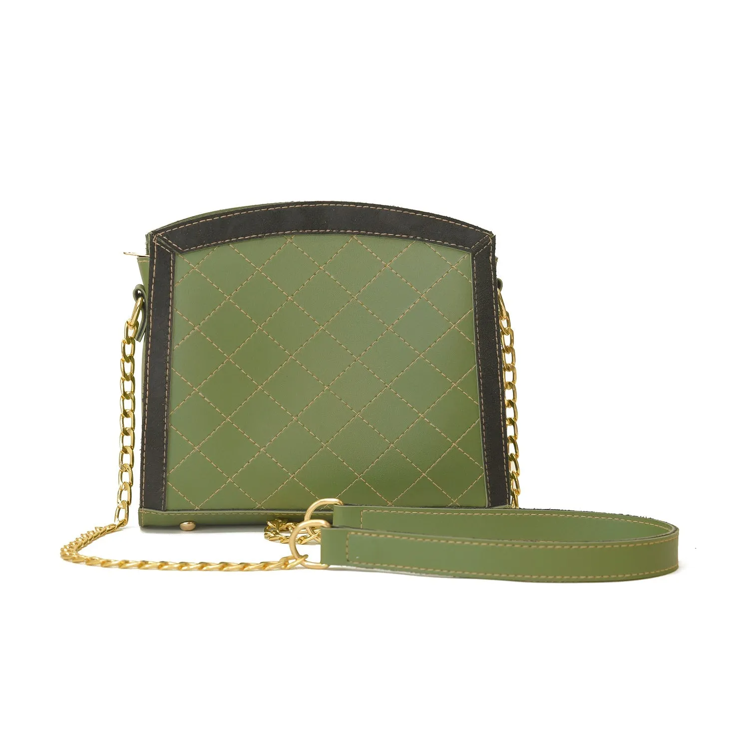 sonic crossbody green bag