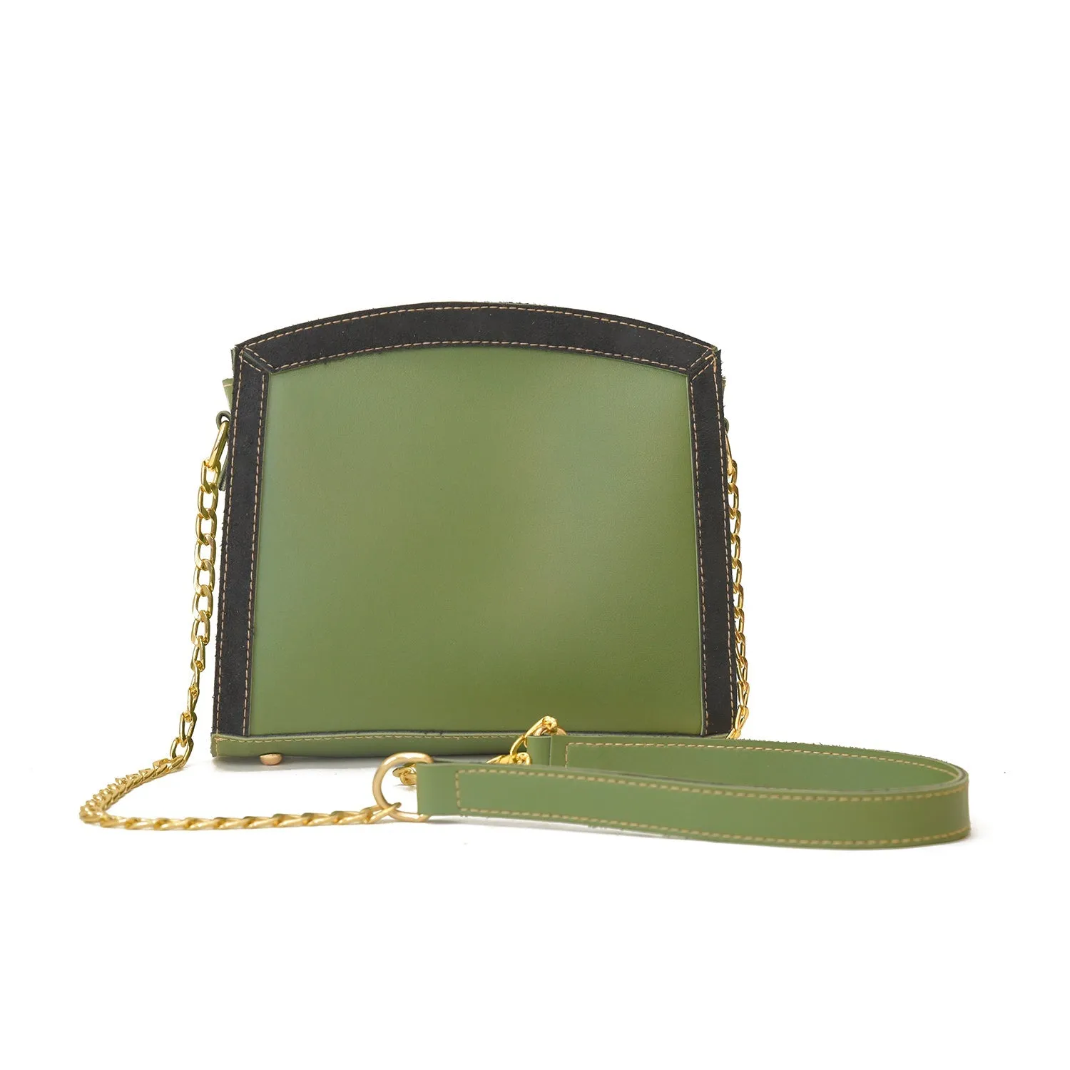 sonic crossbody green bag