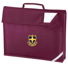 St Anne's R.C. Primary School Burgundy Book Bag