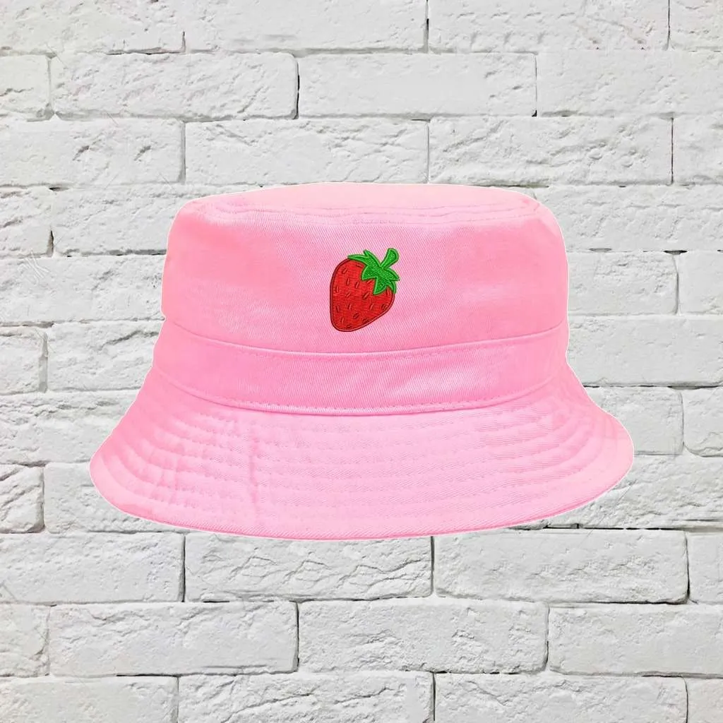 Strawberry Bucket Hat