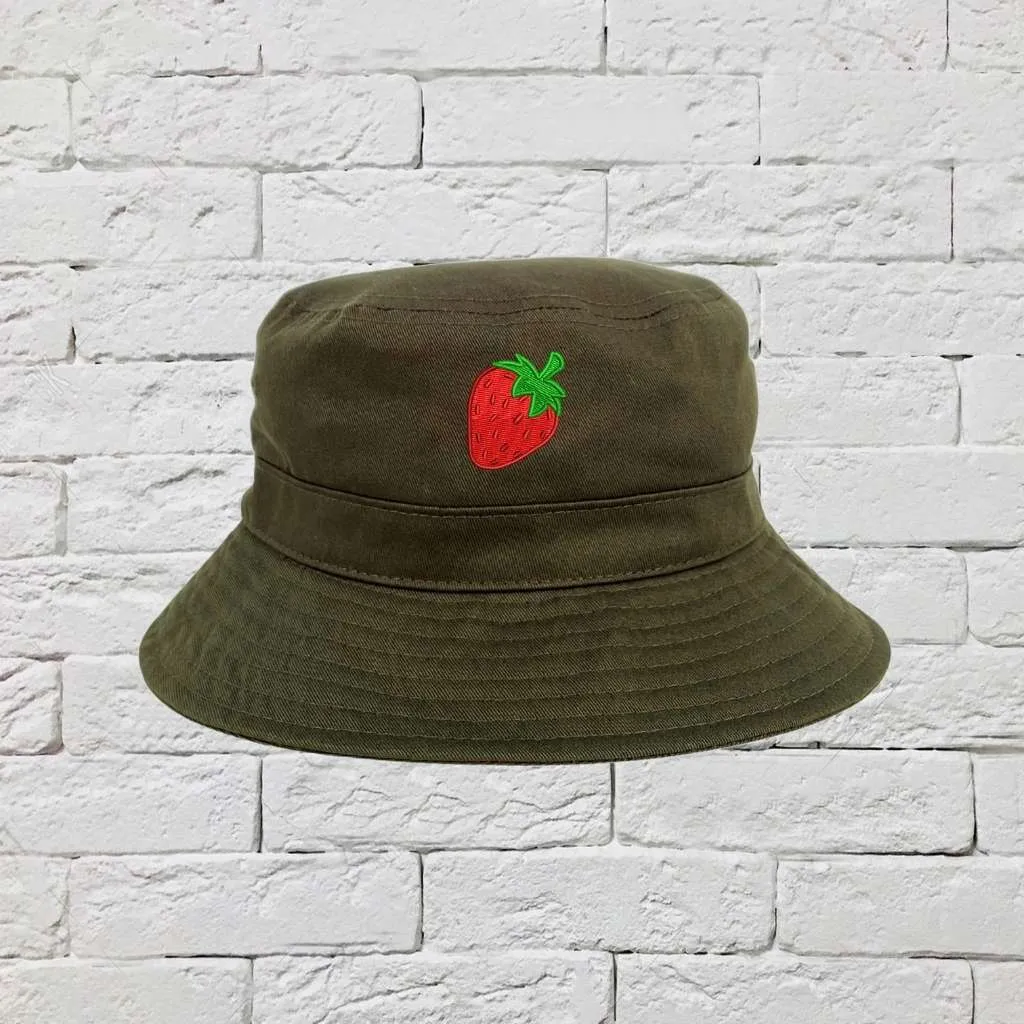 Strawberry Bucket Hat