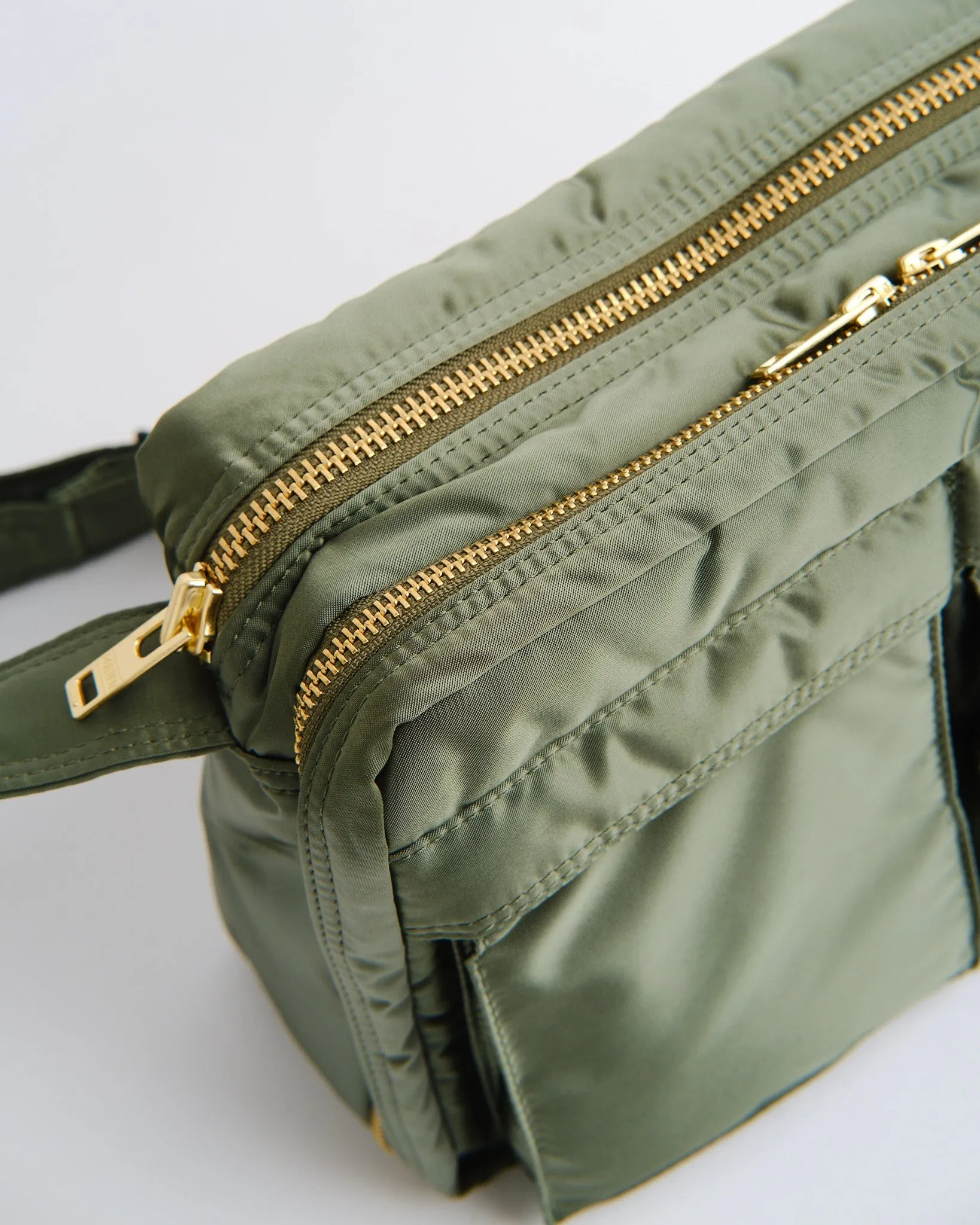 TANKER SHOULDER BAG(L) SAGE GREEN