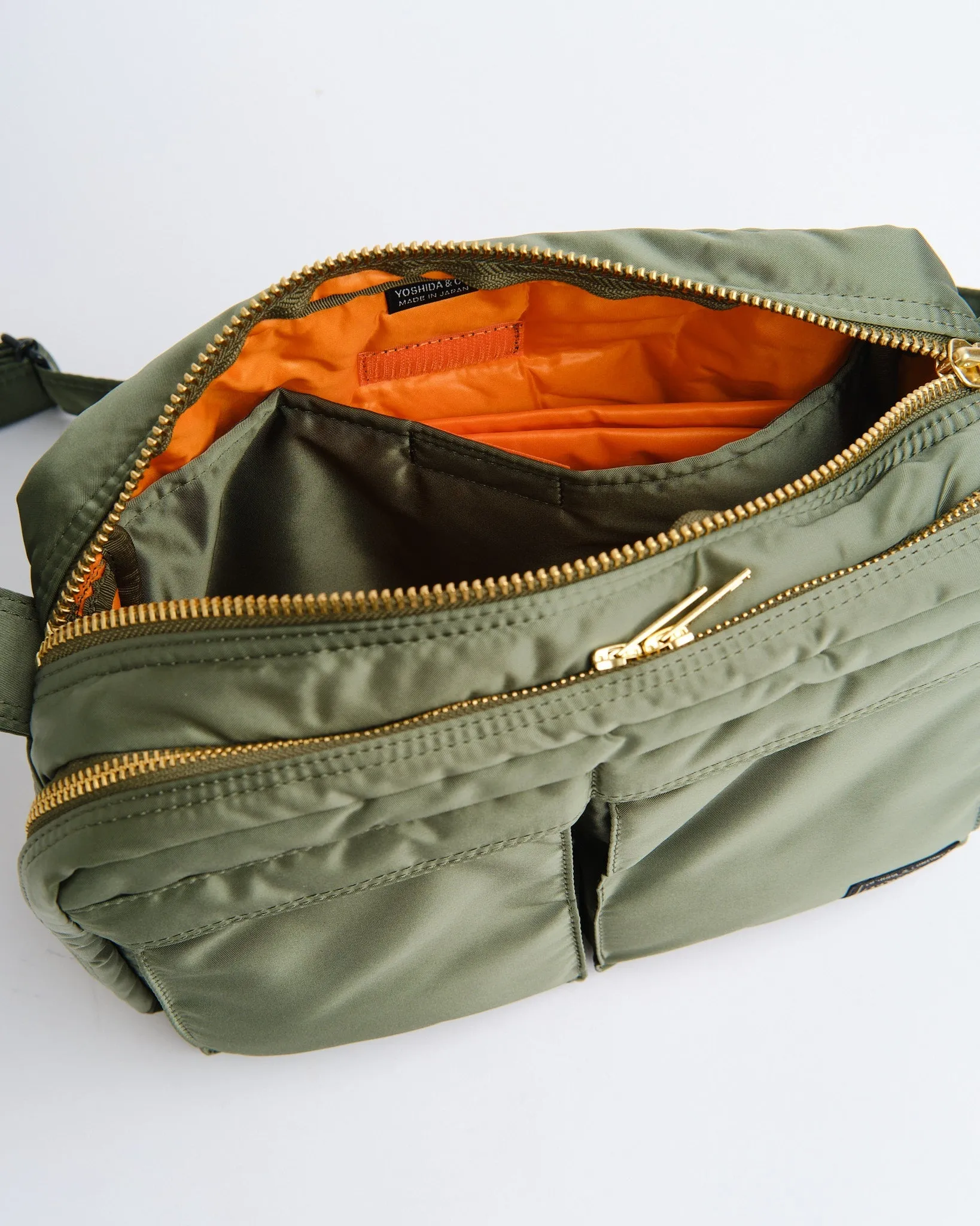 TANKER SHOULDER BAG(L) SAGE GREEN