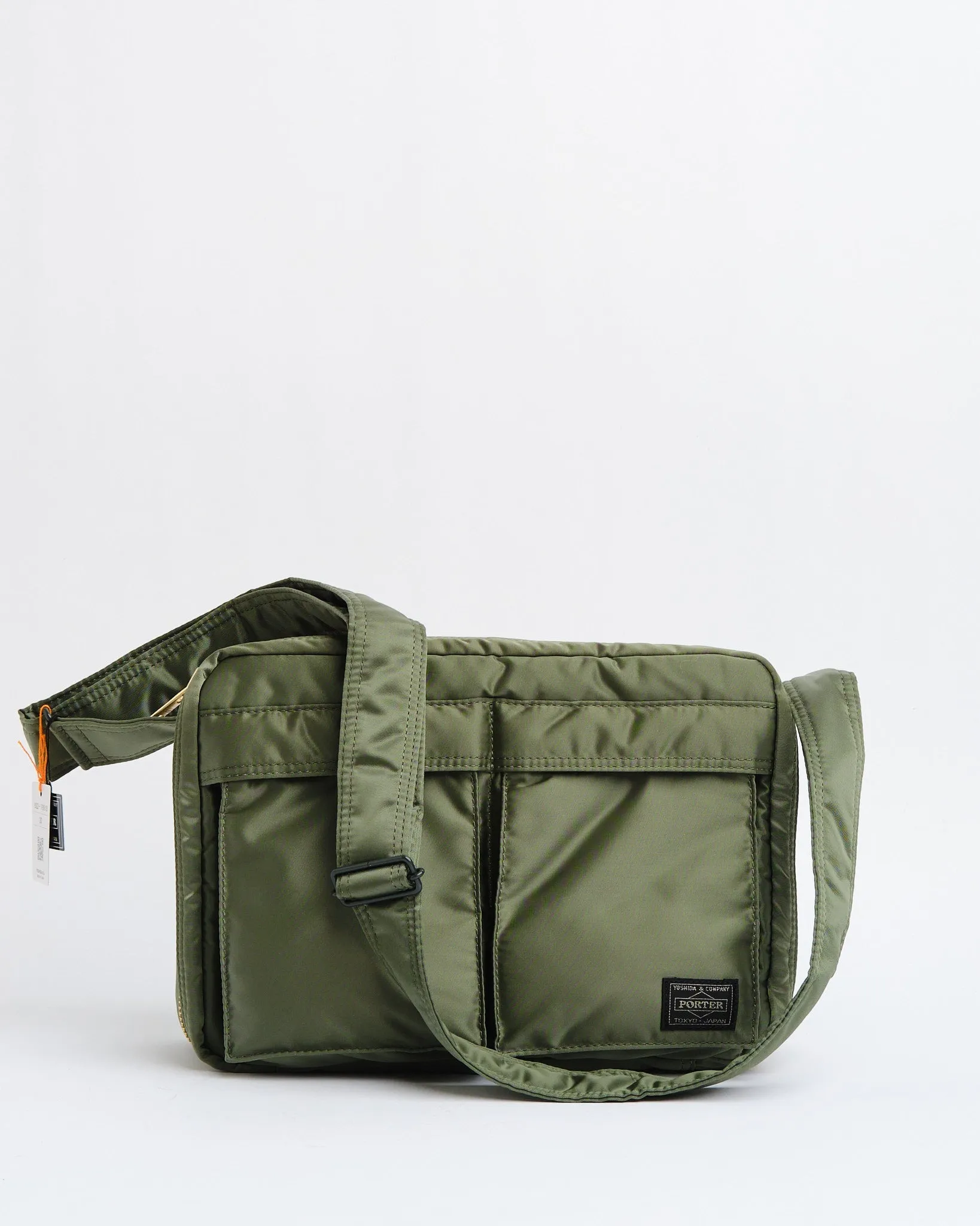 TANKER SHOULDER BAG(L) SAGE GREEN