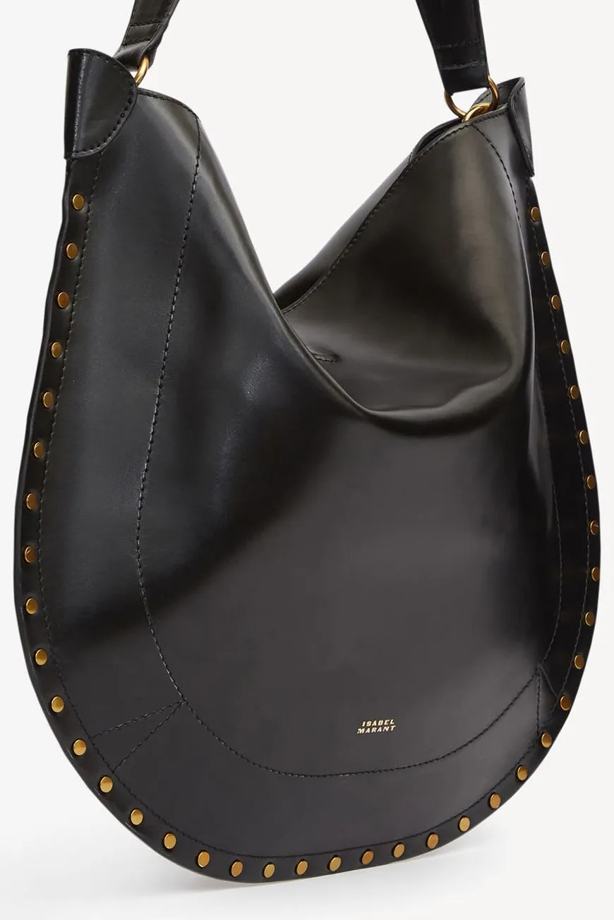 Tasche Oskan Hobo Soft in Schwarz