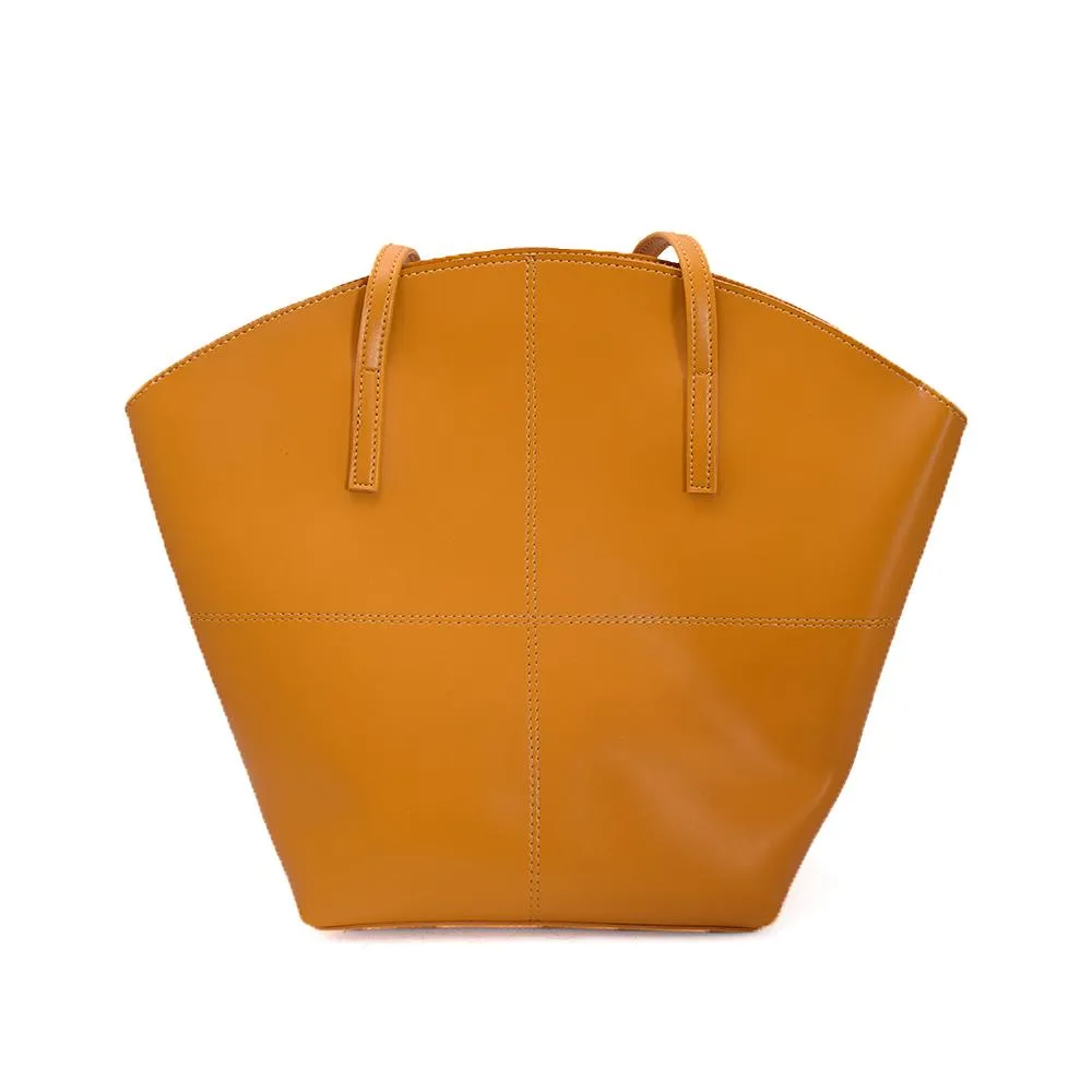 TOTE SHOULDER YELLOW BAG