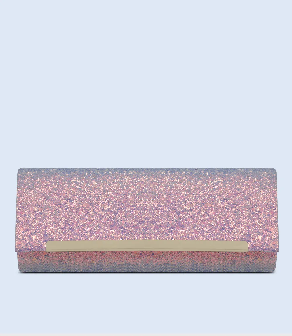 WB2407-LILAC-Women Snazzy Clutch