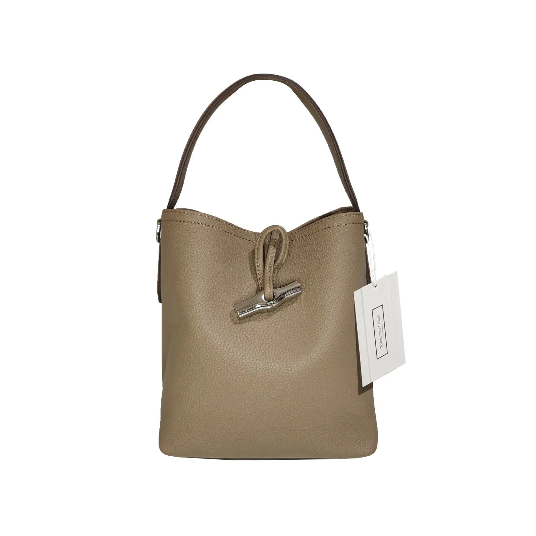 Elegant Womens Genuine Cowhide Leather Bucket Bag V2 - Stylish, Durable, and Versatile