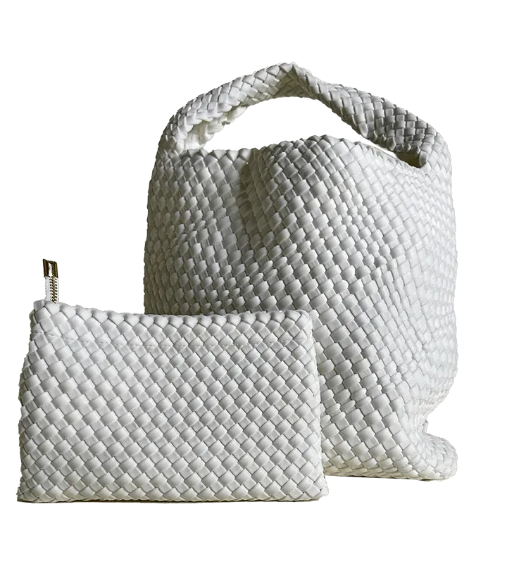 Woven Neoprene Tote - 1 Handle